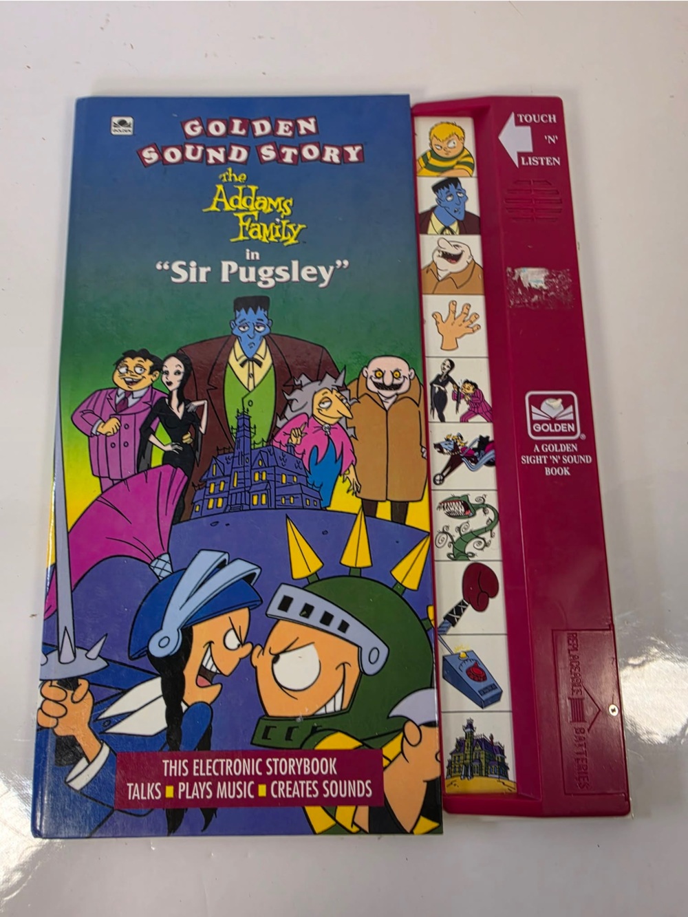 The Addams Family in "Sir Pugsley" // 1993 Golden Sound Story // Electronic Stor